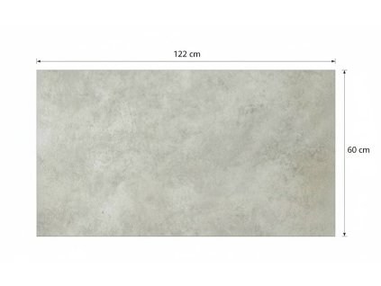 PVC Marble Wall Panel – Matte Beige Taupe Betonstein (VZ-NEW-05) – 60x122 cm