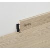 DPL 60 mm Skirting MDF Matching with clip ACC