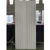 Akustický lamelový panel MDF Light Grey 60x280 cm so sivým filcom