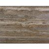 travertín silver dark 30x60 leštený povrch žilový rez