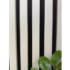 Akustický lamelový panel MDF-biele s hlbokými vertikálnymi drážkami a zamatovou textúrou -50x280 cm
