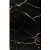 At-Europe: PVC panel Čierny so Zlatými Žilami (60x120 cm). Luxusný akcent pre moderný dizajn