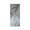PVC mramorový panel – biela so živými hnedými žilkami – 60×120 cm(3 fácie)