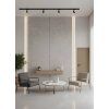 Urban Grey Stone panel v obývačke – elegantný sivý kamenný obklad v modernom interiéri