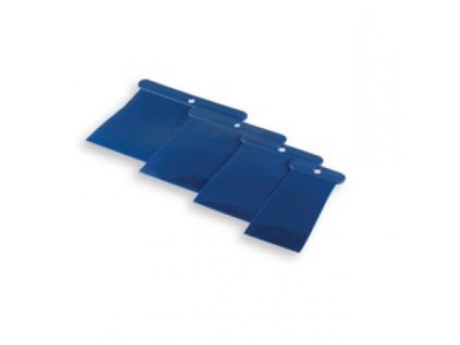 Stierky japonské PVC modré 4ks