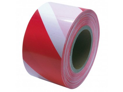 Výstražná páska 250m červeno-biela
