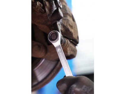 Briliant tools BT013807 Prstencový kľúč s račňou, prepínateľný, 7 mm