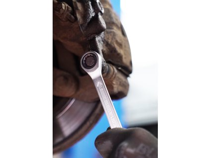 Briliant tools BT013808 Prstencový kľúč s račňou, prepínateľný, 8 mm