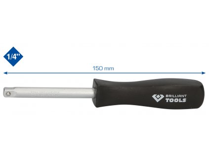 Briliant tools BT020901 1/4“ nástrčná rukoväť