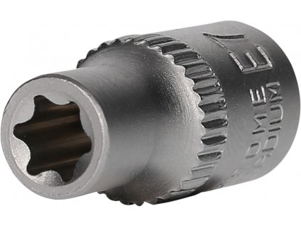 Briliant tools BT020963 1/4" nástrčný orech Torx-E, E7