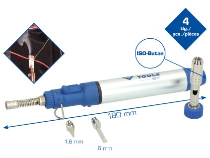 Briliant tools BT124009 Súprava plynovej spájkovačky