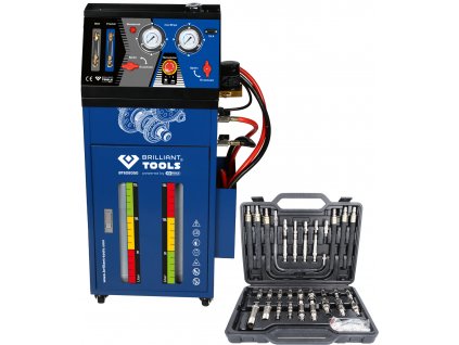 Briliant tools BT626050 Preplachovacie zariadenie pre automatické prevodovky vrátane 35-dielnej súpravy adaptérov