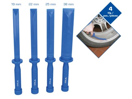 Briliant tools BT691150 Súprava plastových škrabákov, 4-dielna