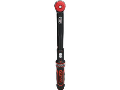 KS Tools Momentový kľúč s račňou 1/2" ERGOTORQUE®precision, otočné tlačidlo, 20-100 Nm