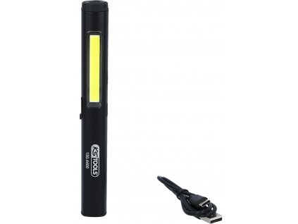 KS Tools LED COB Stripe inšpekčná lampa 350 lumenov s UV bodovou LED diódou a laserovým ukazovateľom