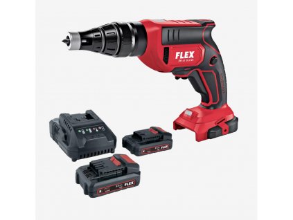 FLEX STAVEBNÝ AKU SKRUTKOVAČ DW45 18,0-EC C + P-Sada 22 Q