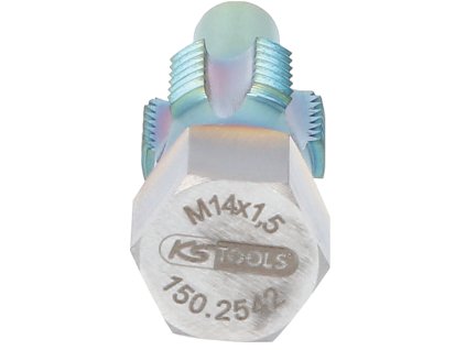 KS Tools Závitorez s vodiacim čapom pre snímače teploty, M14x1,5
