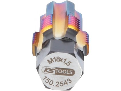 KS Tools Závitorez s vodiacim čapom pre lambda sondy, M18x1,5