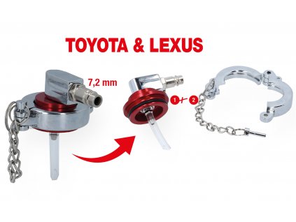 KS Tools Univerzálny adaptér pre odvzdušňovacie hrdlo pre Toyota a Lexus