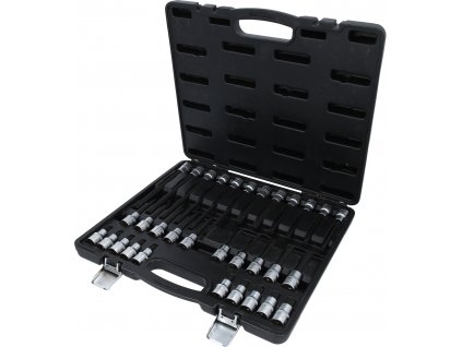 KS Tools 1/2" súprava nástrčných bitov pre skrutky Torx®, 32-dielna