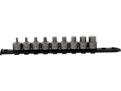 KS Tools Súprava 3/8" bitov nástrčných imbusové, krátke, 9-dielna, 4-14 mm