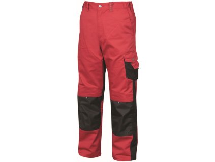 Nohavice do pása ARDON®PRE100 02 červeno-čierne 48