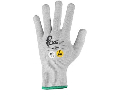 Rukavice CXS LIPEZ, antistatické, ESD (Veľkosť 06)