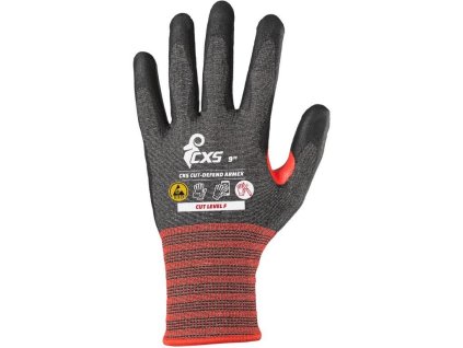 Rukavice CXS CUT-DEFEND ARMEX, protirezová, ESD (Veľkosť 06)