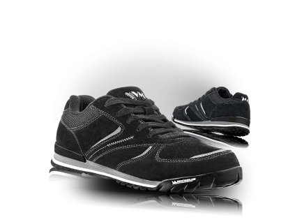 NEVADA outdoor poltopánka čierna (Veľkosť 39)