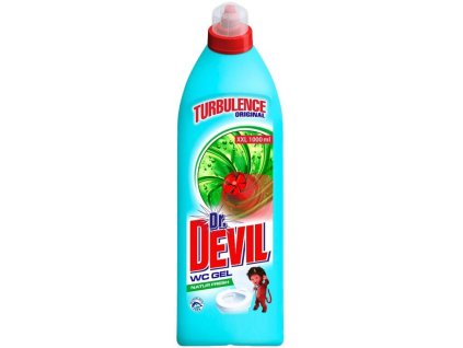 Čistič toaliet Dr. Devil Turbulence, 1000 ml