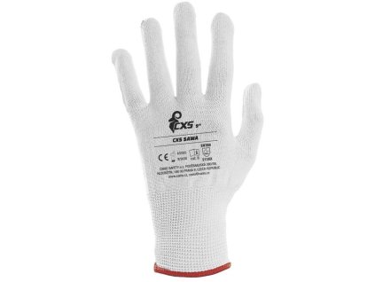 Rukavice CXS SAWA, textilné (Veľkosť 08)