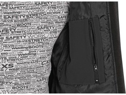 Bunda CXS STRETCH, pánska, softshell, čierna (Veľkosť S)