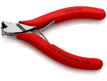 Čelné cvikacie kliešte pre elektroniku