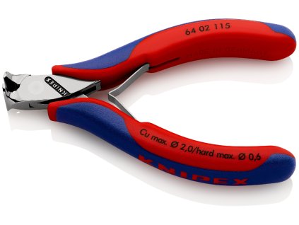 Čelné cvikacie kliešte pre elektroniku