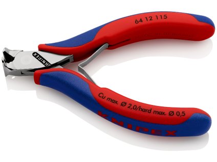 Čelné cvikacie kliešte pre elektroniku