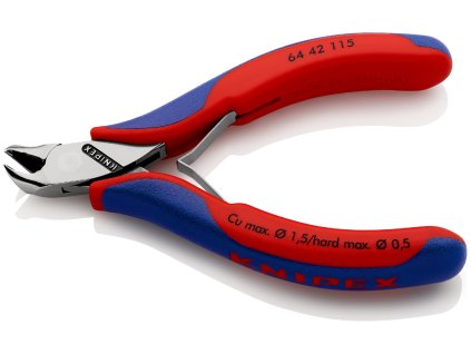 Čelné cvikacie kliešte pre elektroniku