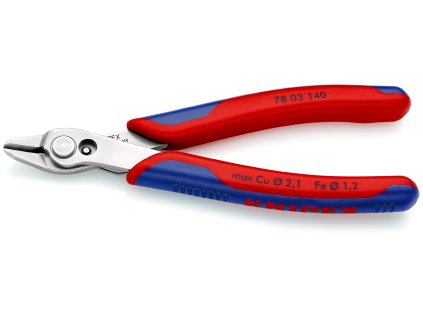 Kliešte cvikacie KNIPEX 78 03 140 bočné Electronic-Super-Knipex