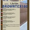 Sieť tieniaca Browntex 1,5x10m hnedá