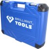 Briliant tools BT021061 3/8" súprava nástrčkových kľúčov, 61-dielna