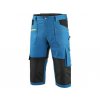 Kalhoty 3/4 CXS STRETCH, pánské, středně modré-černé
