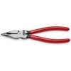 KNIPEX 08 21 185 kombinované úzke ploché kliešte 185 mm