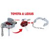 KS Tools Univerzálny adaptér pre odvzdušňovacie hrdlo pre Toyota a Lexus