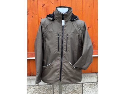 ZIMNÍ BUNDA XL zelená