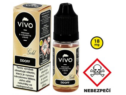 91407 E liquid VIVO DDOFF Tobacco 18mg