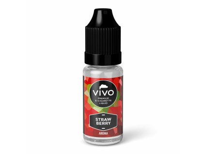 91217B E liquid VIVO Strawberry Aroma 6mg/ml (10ml)