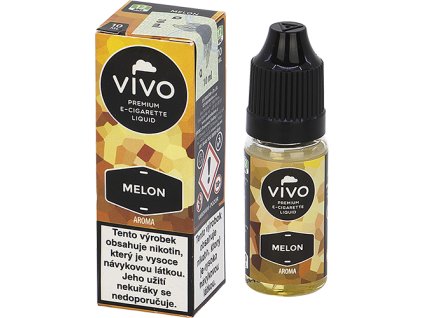 Nikotinový liquid (12mg) 91312B E liquid VIVO Melon Aroma 12mg/ml s příchutí melounu.