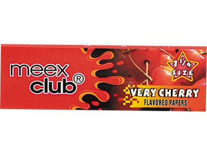 59009 Cigaretové papírky MEEX Club třešeň