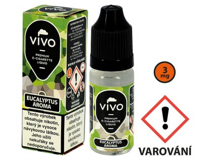 91109 E liquid VIVO Eucalyptus 3mg