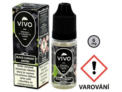 91203 E liquid VIVO Black Currant 6mg