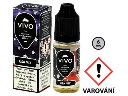 91218 E liquid VIVO USA MIX Tobacco 6mg